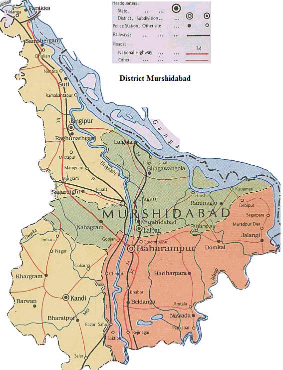 tourist map of murshidabad